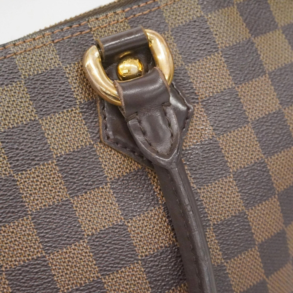 LOUIS VUITTON Authentic Brown Damier Tote Bag - Picture 9 of 13